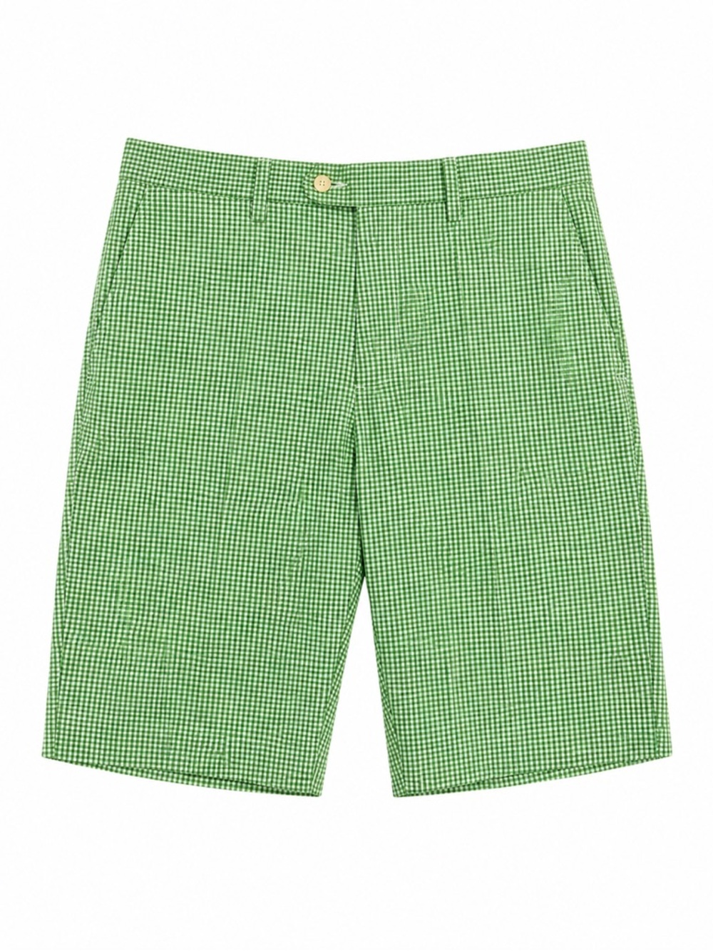 Polo Ralph Lauren Green Gingham Shorts